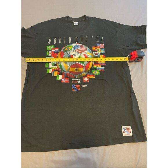 World Cup USA Size XL 1994 Salem Sportswear T Shirt Vintage Soccer Futbol Men - Picture 3 of 7